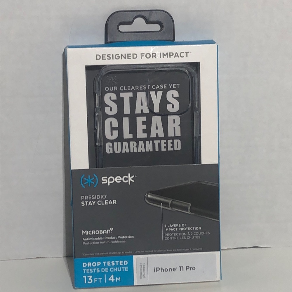 Speck Persidio Stay Clear iPhone 11 Pro Phone Case